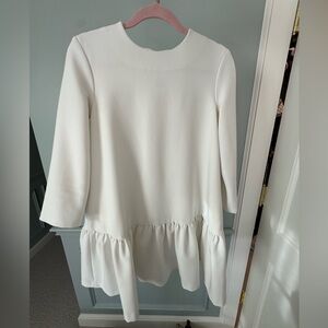 Tuckernuck White Pierce Dress - Edit Sutton Peplum Dress